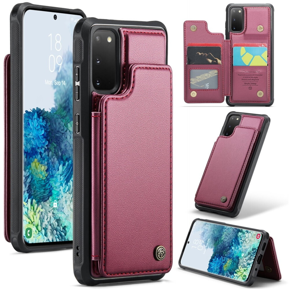 Caseme Leather Wallet Case For Samsung Galaxy S20 Â Rfid 9152228990074