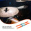 Orange Maple Wood Drum Sticks for Beginners 2 Pairs 3