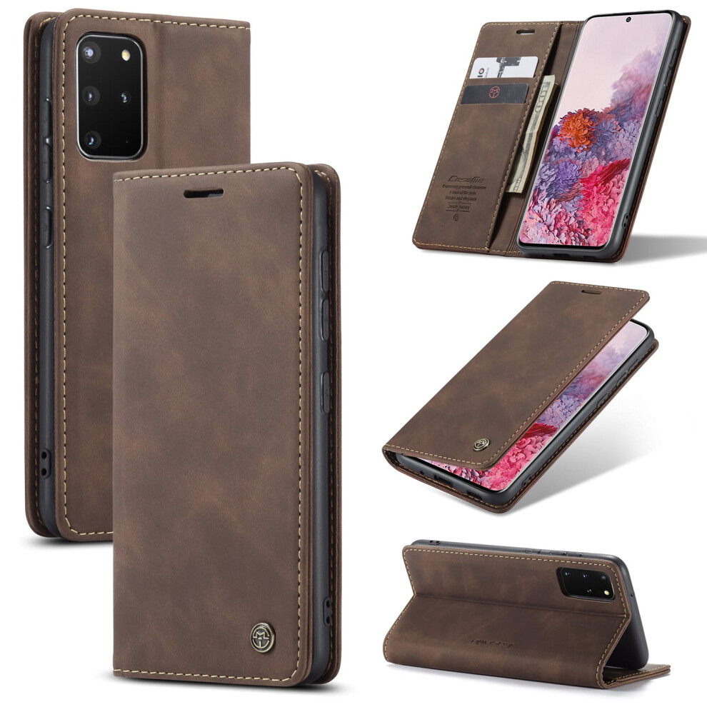 Caseme Leather Flip Wallet Case For Samsung Galaxy S20+ 5G 9418476990458