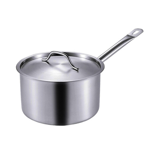 Stainless Steel Milk Pan 14cm Cool-Touch Handle