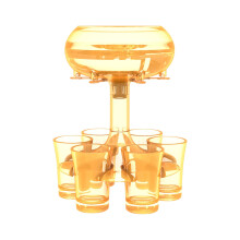 Weinausgießer, transparenter Cocktail-Umsteller