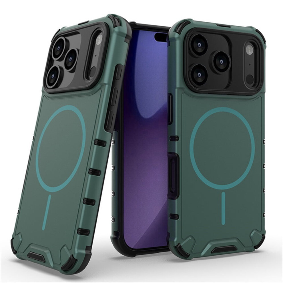 Airbag Case For Iphone 17 Pro Max Magsafe Green 9418476991868