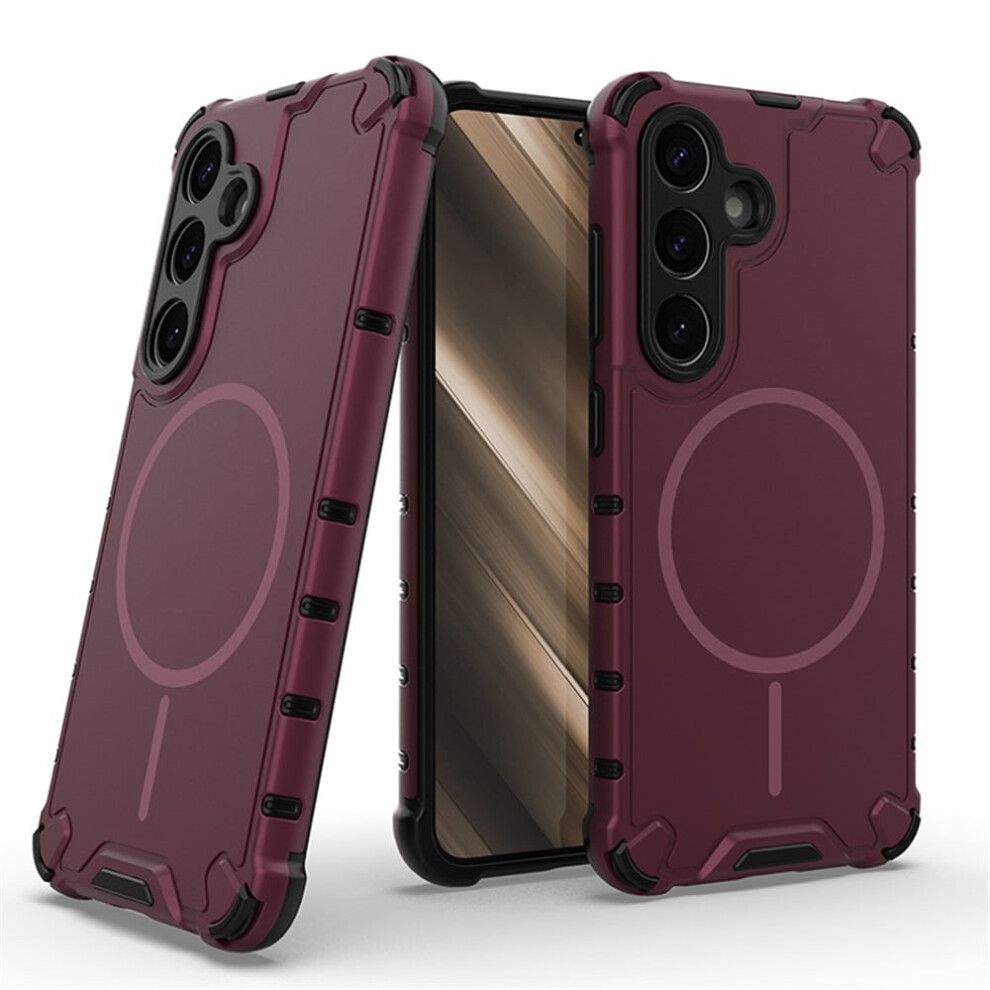 Samsung Galaxy A36 5G Case Magsafe Military-Grade Wine Red 941196035158