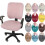 Housse de chaise de bureau extensible en maille 2 pièces universelle 2
