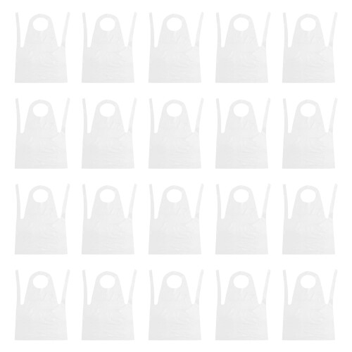 PE Waterproof Apron for Painting 50 Pieces 2