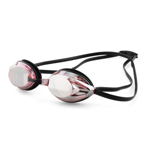 Mirror Swimming Goggles Silver Plated Adult