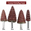 Tapered Cone Grinding Head 6mm Shank 5 Pcs 80 Grit 6