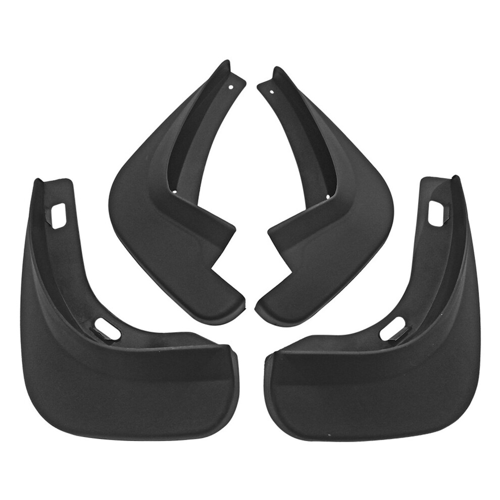Ford S-Max 2006Â2014 Mud Flaps No-Drill Black 9418476022722