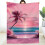 Hawaiian Flannel Blanket Vibrant Pink Sunset 60x80 in 1