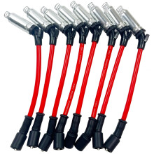 Spark Plug Wires 10mm 8Pcs for Chevrolet GMC Cadillac Buick
