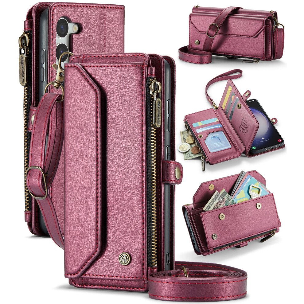 Caseme Leather Wallet Case For Samsung Galaxy S23 6.1 Inch 941196050427