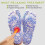Easerelief Reflexology Socks with Acupressure Tools 2 Pairs 1
