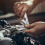 Stainless Steel Multitool with Phone Holder and Bottle 8