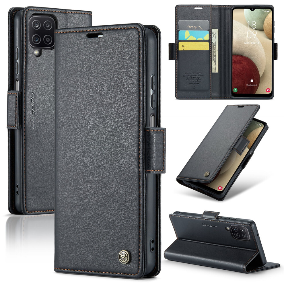 Caseme Leather Wallet Case For Samsung Galaxy A12 5G 941196054715