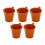 Galvanized Metal Ice Bucket with Handle 5 pcs 1