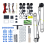 Universal 2-Door Power Window Conversion Kit with Switches 1