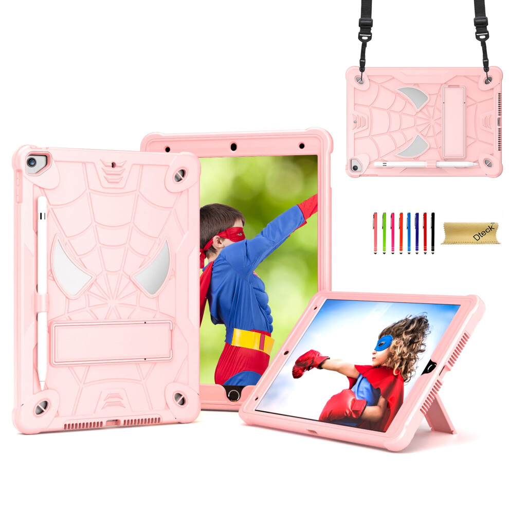 Shockproof Rugged Ipad 10.2 Case With Crossbody Strap And 9418476015380