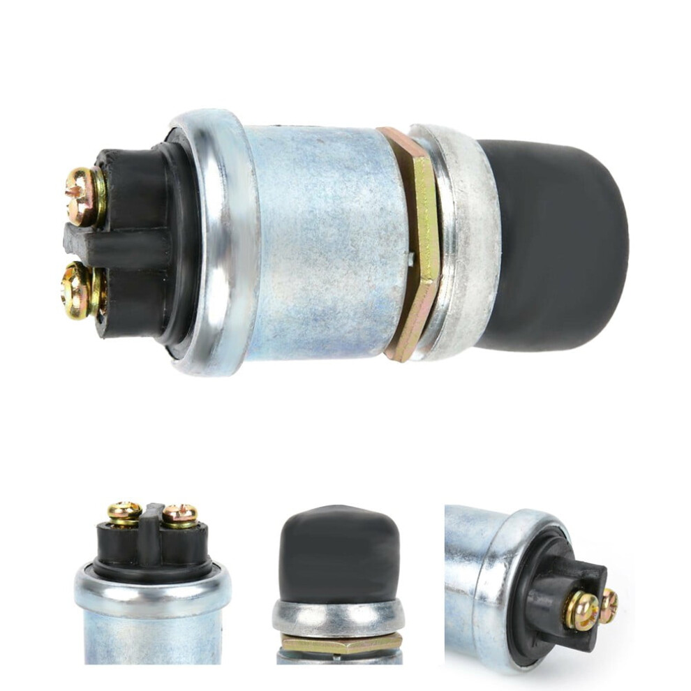 Push Button Switch Momentary On 50A 12V Black 9152228008854