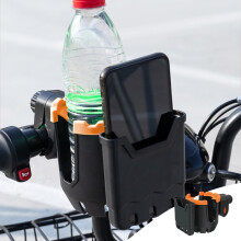 Cup and Phone Holder for Bicycles Strollers Wheelchairs