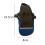 Waterproof Bike Saddle Bag Blue Quick-Release 1.5L 2