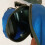 Waterproof Bike Saddle Bag Blue Quick-Release 1.5L 3