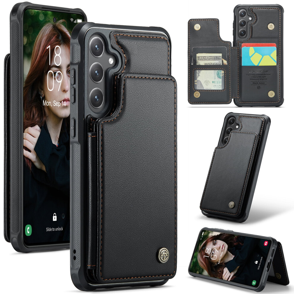 Caseme Leather Wallet Case For Samsung Galaxy S25 Â Rfid 9130661390576