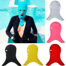 Facekini breathable swim cap for sun and UV protection