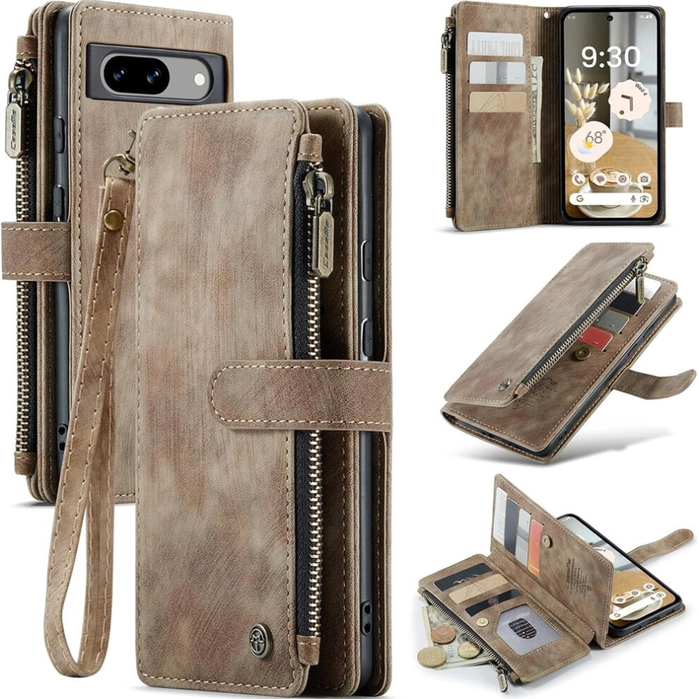 Caseme Wallet Case For Google Pixel 8A Â Pu Leather 9130661390897