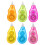Correction Tape Assorted Colors 6 pcs 5