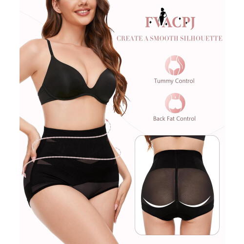 Shapewear Tummy Control High-Waisted Compression Panties 2
