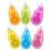 Correction Tape Assorted Colors 6 pcs 7