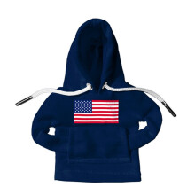 Car Gear Shift Hoodie Blue Universal Knob Cover USA Flag