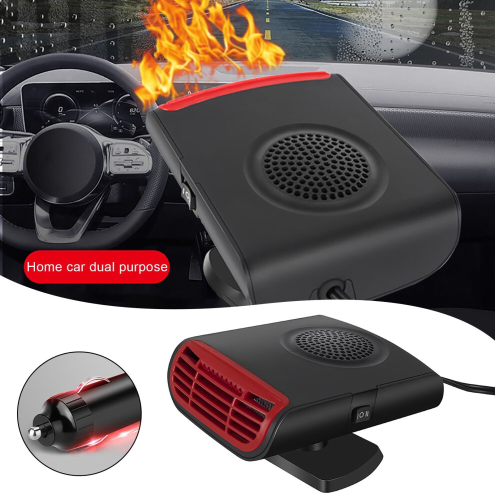 12V Portable Car Heater 200W With 360 Rotating Base 9418476036163