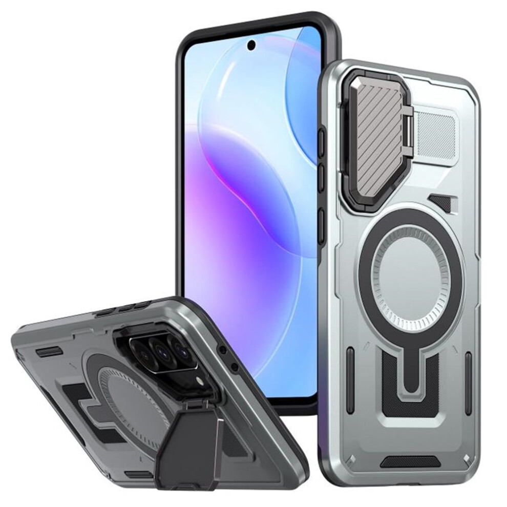 Samsung Galaxy A36 5G Rugged Magsafe-Compatible Case Grey 9130661392396