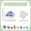 Ceramic Mosaic Tiles Broken 80 pcs Mixed Color Shape 2