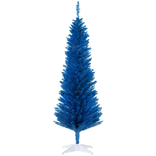 Blue Pencil Christmas Tree 5FT with 294 Tips and Plastic