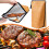 Grilldecke zum Ruhen von Fleisch, wiederverwendbare Isoliertasche 1