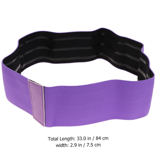 Hip Trainer Resistance Band Loop Purple 1 Set 1