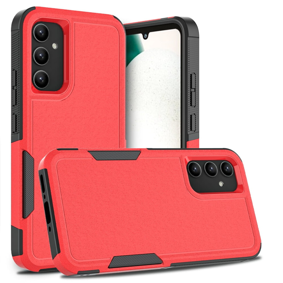 Defender Case For Samsung Galaxy A34 5G Â Rugged Cover Red 9170372590513