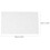 White canvas roll for painting and crafts, large blank cloth 2