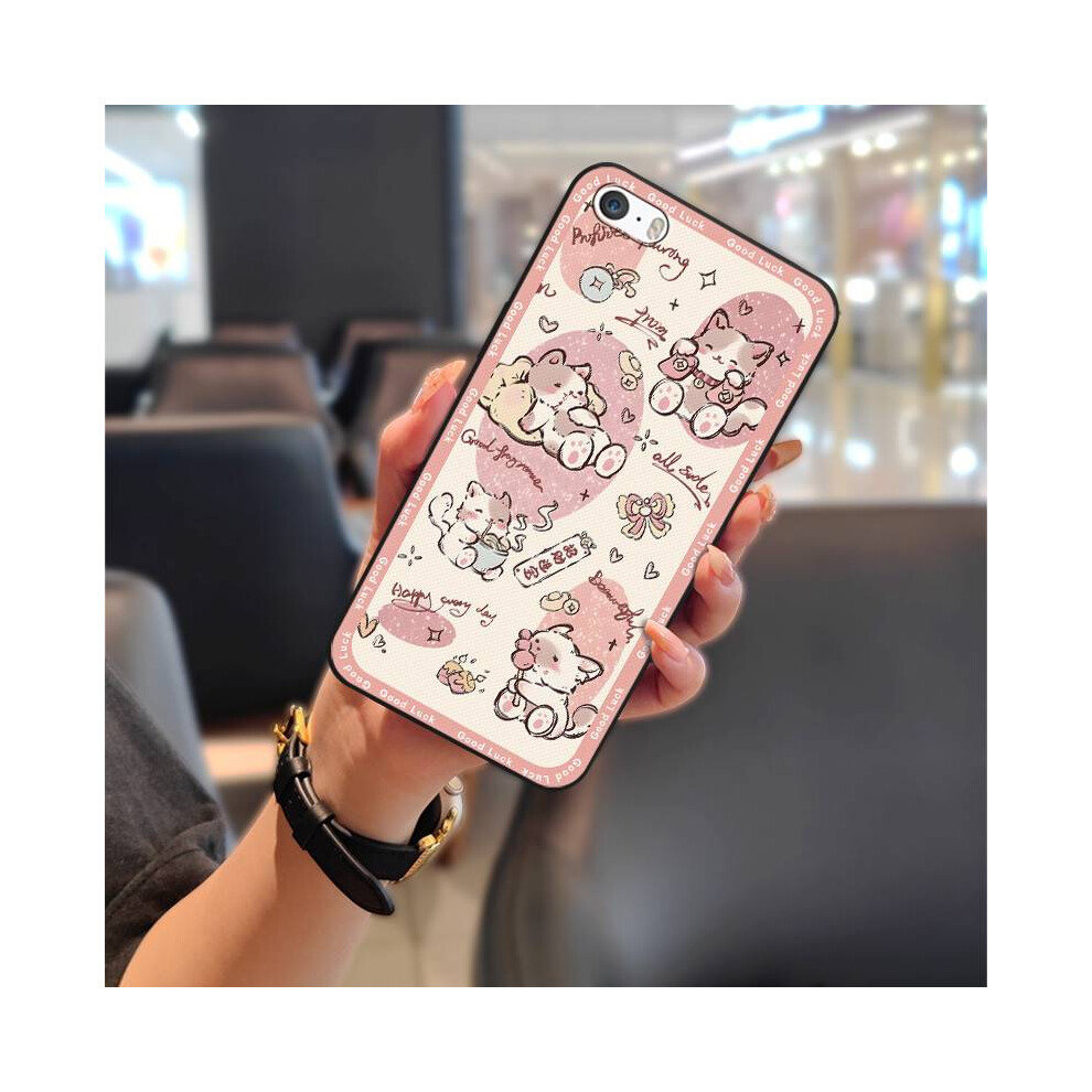 Iphone 5/5S/Se Phone Case Tpu Shockproof Graffiti Animal 9165521147601