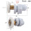 Shower Door Rollers Pulley Set 4pcs 19/23/25/27/29mm 1
