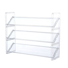Étagère de rangement cosmétique transparente à plusieurs niveaux (1 pièce)