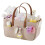 Diaper Caddy Organizer Felt Bin with Handle 1 Pack 1