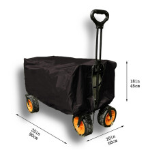 Garden Wagon Cover Waterproof 210D Oxford Cloth 35x20x18