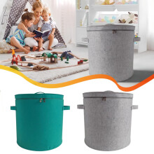 Seau de rangement zippé grande capacité pour la maison
