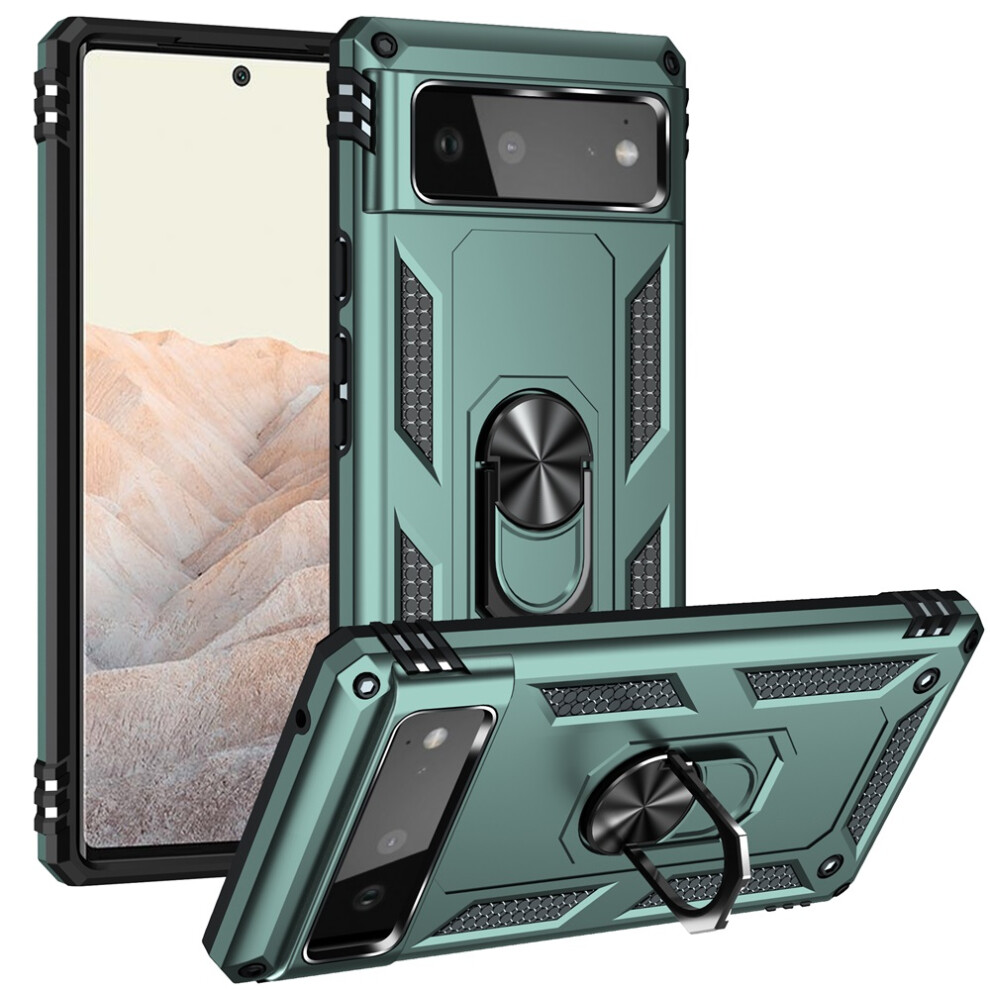 Google Pixel 6 Case Â Impact-Resistant With Magnetic Ring 9165521146352