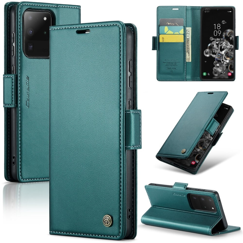 Caseme Leather Wallet Case For Samsung Galaxy S20 Ultra 5G 9170372592258