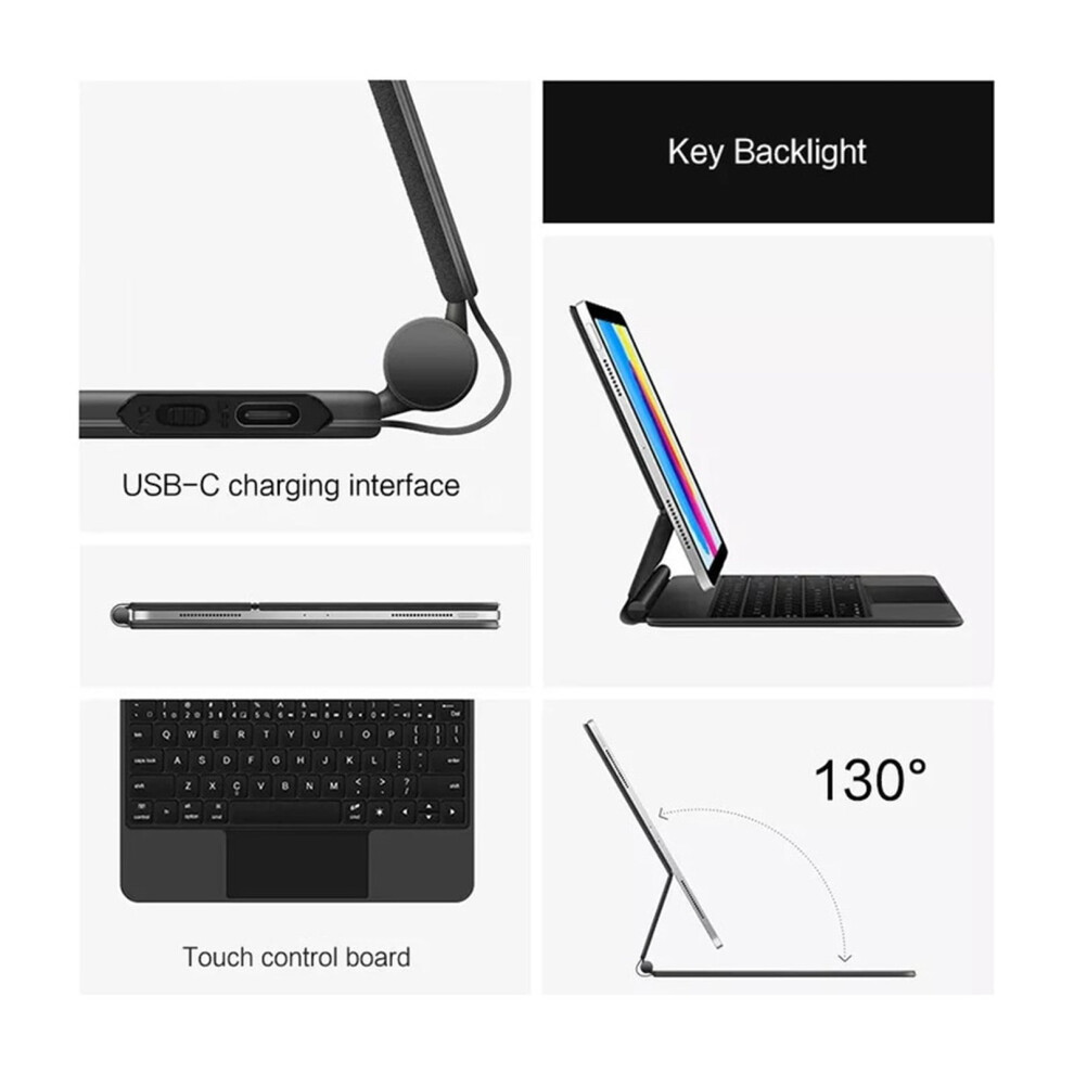 Magic Keyboard For Ipad 10.9 (10Th Gen) Â Slim And Durable 902370217647