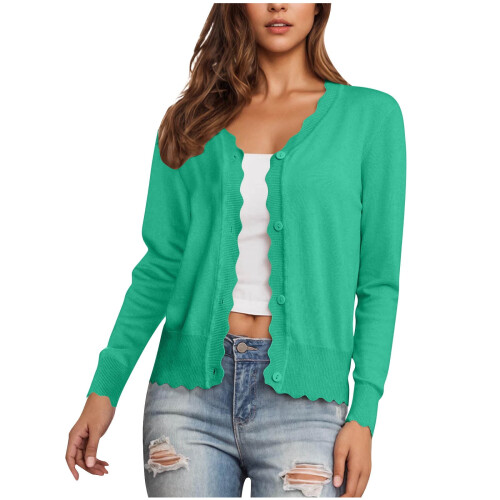 Women's Lightweight Open-Front Cardigan Sweater